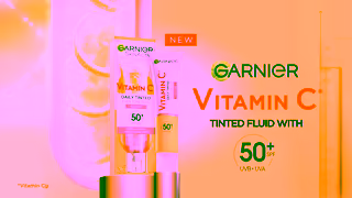 Garnier ew Garnier Vitamin C Daily Tinted Fluid to help reduce dark spots Ad Commercial Brand Imagery Photoshoot 1