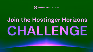 HOSTINGER Hostinger Horizons Website Challenge 2025 Ad Commercial Brand Imagery Photoshoot 2