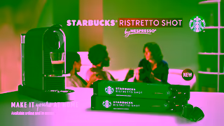 Starbucks STARBUCKS by Nespresso Ristretto Shot Its More Than Coffee Ad Commercial Brand Imagery Photoshoot 2