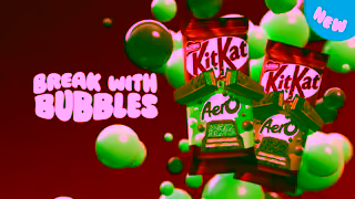 KitKat New KITKAT AERO Break with bubbles Ad Commercial Brand Imagery Photoshoot 2
