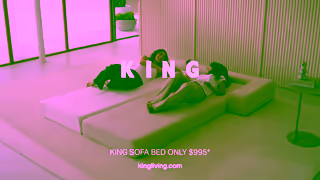 King Living NEW King Sofa Bed Ad Commercial Brand Imagery Photoshoot 2