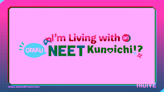 HIDIVE Im Living with an Otaku NEET Kunoichi 15s HIDIVE Ad Commercial Brand Imagery Photoshoot 2