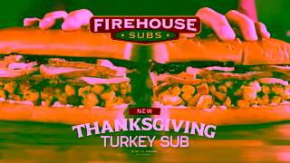 Firehouse Subs The NEW Thanksgiving Turkey Sub at Firehouse Subs is Firefighter Approved Ad Commercial Brand Imagery Photoshoot 2