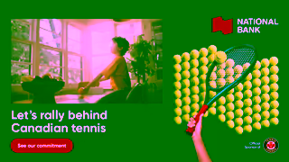 National Bank of Canada National Bank Tennis 2024 Ad Commercial Brand Imagery Photoshoot 0