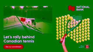National Bank of Canada National Bank Tennis 2024 Ad Commercial Brand Imagery Photoshoot 2