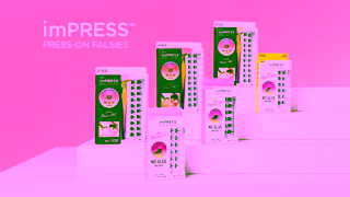 imPRESS Beauty Lash Perfection Simplified Meet the Falsies Minipacks Ad Commercial Brand Imagery Photoshoot 2