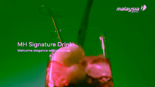 Malaysia Airlines Time for Elevating Journeys The MH Signature Drink Ad Commercial Brand Imagery Photoshoot 0