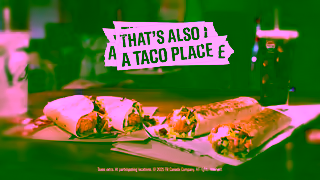 Taco Bell Crispy Chicken at Taco Bell Taco Bell Canada Ad Commercial Brand Imagery Photoshoot 2