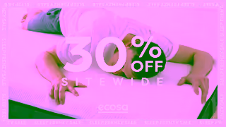 Ecosa 30 OFF EVERYTHING Sleep Frenzy Sale Ad Commercial Brand Imagery Photoshoot 1
