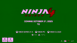 Xbox NINJA GAIDEN 4 Official Release Date Trailer Xbox Games Showcase 2025 Ad Commercial Brand Imagery Photoshoot 2
