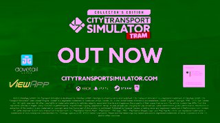 ViewApp City Transport Simulator Tram Out Now 15s PEGI Ad Commercial Brand Imagery Photoshoot 2