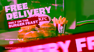 KFC KFCs Burger Feast Fried Night Footy Ad Commercial Brand Imagery Photoshoot 0
