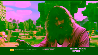 Warner Brothers A Minecraft Movie In cinemas April 3 Ad Commercial Brand Imagery Photoshoot 1