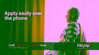 FiftyUp FiftyUp Insurance TV ad 2024 Kenny Ad Commercial Brand Imagery Photoshoot 1