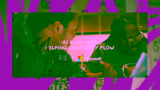 Microsoft Helping Creativity Flow Microsoft x The Hip Hop Museum Ad Commercial Brand Imagery Photoshoot 0