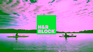 H&R Block More For Sure 2023 TVC 15 second kayak version Ad Commercial Brand Imagery Photoshoot 2