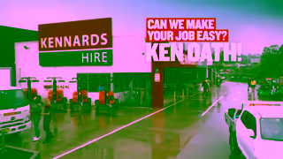Kennards Hire Get the Ken Oath Feeling Ad Commercial Brand Imagery Photoshoot 2