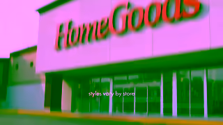 HomeGoods 15S 16x9 MEZZANINE Ad Commercial Brand Imagery Photoshoot 0