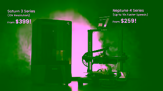 ELEGOO ELEGOO NEPTUNE 4 PRO AND SATURN 3 ULTRA PRINTERS Ad Commercial Brand Imagery Photoshoot 2