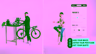 Bikmo Insurance Whats Quicker Making a Coffee or Getting A Bikmo Quick Quote Ad Commercial Brand Imagery Photoshoot 2