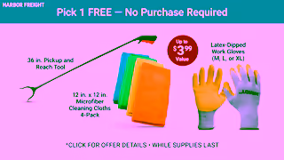 Harbor Freight Free Gift No Purchase Required Harbor Freight Ad Commercial Brand Imagery Photoshoot 1