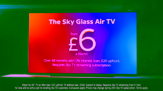 Sky Feel like youre really there but telly With the 4K Sky Glass Air TV Ad Commercial Brand Imagery Photoshoot 2