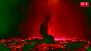 DIESEL DISCOVER THE NEW D RED EAU DE PARFUM BY DIESEL Ad Commercial Brand Imagery Photoshoot 2