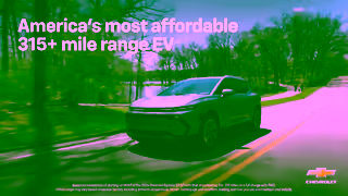 Chevrolet 2024 Chevrolet Equinox EV Americas Most Affordable 315 mile range EV Ad Commercial Brand Imagery Photoshoot 0
