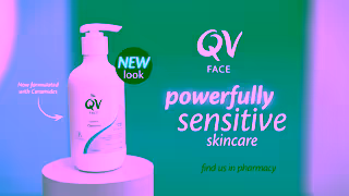 QV Skincare QV Face Powerfully Sensitive Cleanser 6s Ad Commercial Brand Imagery Photoshoot 2