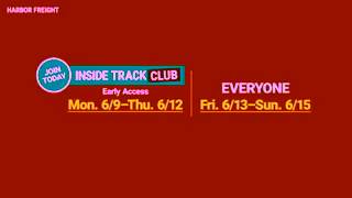 Harbor Freight June Parking Lot Sale Harbor Freight Ad Commercial Brand Imagery Photoshoot 0