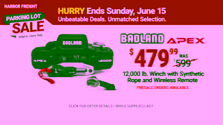 Harbor Freight June Parking Lot Sale Harbor Freight Ad Commercial Brand Imagery Photoshoot 1