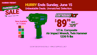 Harbor Freight June Parking Lot Sale Harbor Freight Ad Commercial Brand Imagery Photoshoot 2