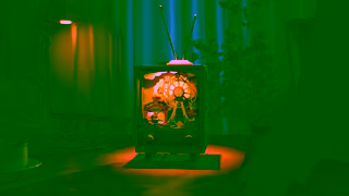 ROBOTIME Rolife Sunset Carnival DIY Music Box 3D Wooden Puzzle AMT01 Ad Commercial Brand Imagery Photoshoot 2