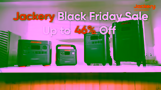 Jackery.com Jackery Black Friday Sale Up to 65 Off Lowest Prices of 2025 Ad Commercial Brand Imagery Photoshoot 0