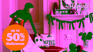 Michaels Stores Big Halloween Sale 15 CAN Michaels Ad Commercial Brand Imagery Photoshoot 1