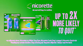 Nicorette Quitting smoking Youre 2x more likely to quit with Nicorette Ad Commercial Brand Imagery Photoshoot 2