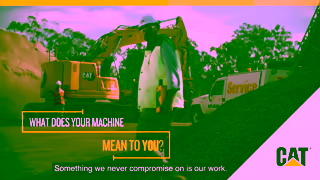 CAT Products Genuine Cat Parts and Services Its that important Ad Commercial Brand Imagery Photoshoot 0