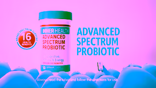 INNER HEALTH 16 Benefits In One Advanced Spectrum Probiotic from Inner Health Ad Commercial Brand Imagery Photoshoot 2
