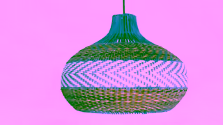 Lighting-Forest Courtland Blue Rattan Pendant Light Ad Commercial Brand Imagery Photoshoot 2