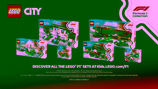 Lego Discover New LEGO F1 Sets Ad Commercial Brand Imagery Photoshoot 2