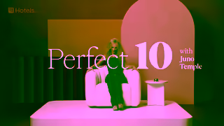 Hotels.com Hotelscom UK Perfect 10 Juno Temple Supercut 12s Ad Commercial Brand Imagery Photoshoot 2