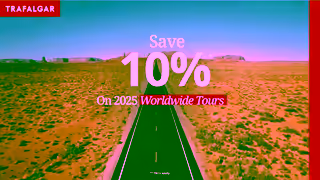 Trafalgar Tours Unlock the best of the world in 2025 Ad Commercial Brand Imagery Photoshoot 0