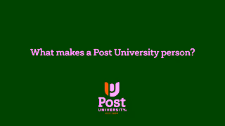 Post University Post people dont have time money or opportunities to waste Ad Commercial Brand Imagery Photoshoot 0