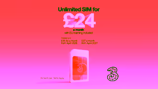 Three P83 88 DR Q3 2025 Social Animation UnlimSIM 1920x1080 9JULY Ad Commercial Brand Imagery Photoshoot 0