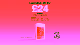 Three P83 88 DR Q3 2025 Social Animation UnlimSIM 1920x1080 9JULY Ad Commercial Brand Imagery Photoshoot 1