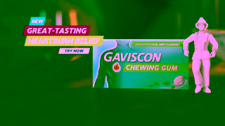 Gaviscon Gaviscon Chewing Gum15 MOA OLV altChew Heartburn Away Ad Commercial Brand Imagery Photoshoot 2