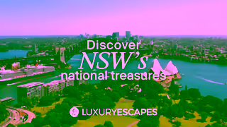 Luxury Escapes Discover NSWs national treasures Ad Commercial Brand Imagery Photoshoot 0