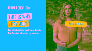 DRY JULY Foundation This is why Felicity does Dry July Ad Commercial Brand Imagery Photoshoot 2