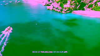 Vueling Airlines If youre going to lay down your towel make sure its on a beach Ad Commercial Brand Imagery Photoshoot 2