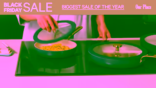 Our Place Cookware ADS25 BFCM YouTube PS Essentials 16x9 US CA UK AUS v1 Video 11519 1 Ad Commercial Brand Imagery Photoshoot 1